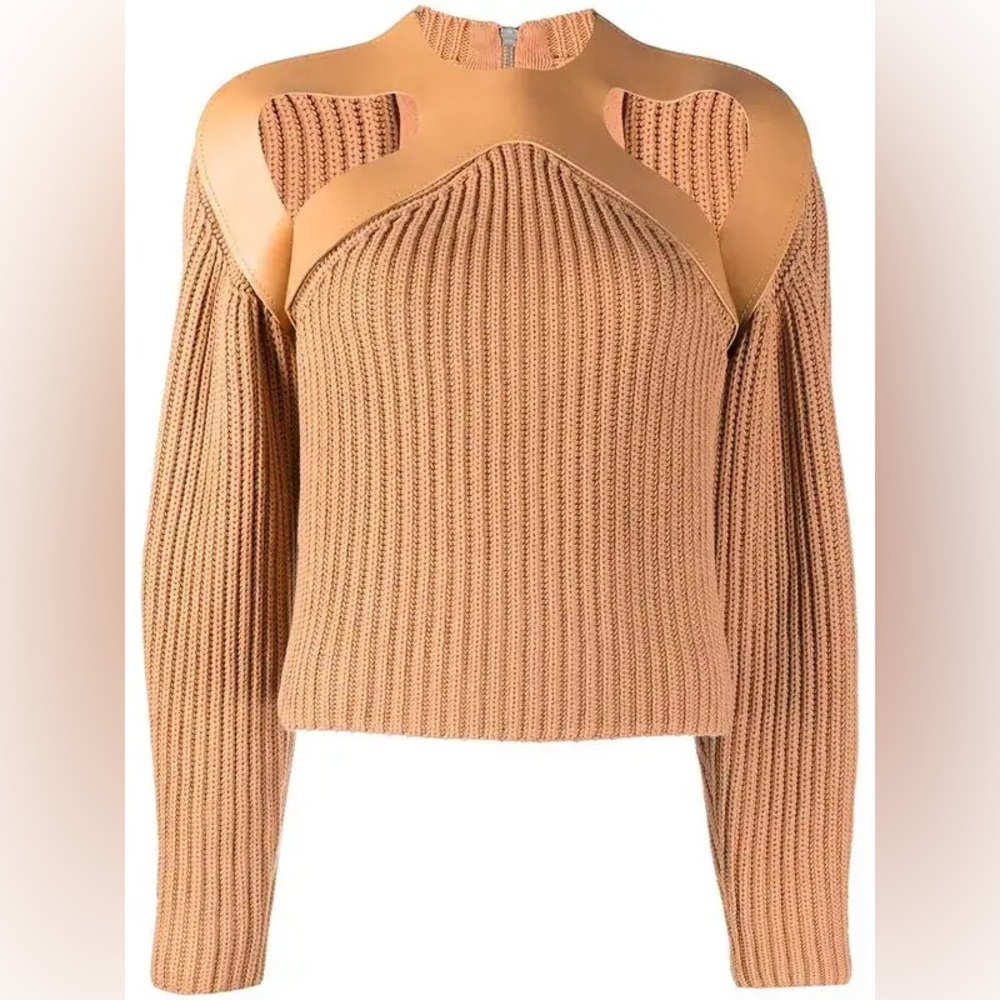 Dion Lee Tan Vachetta Sweater
